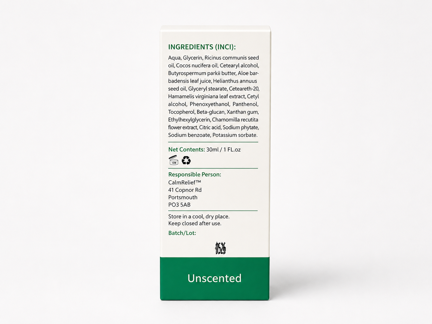CalmRelief™ Soothing Cream For The Anal Area